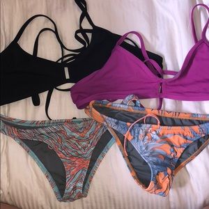 NWOT Jolyn Swim tops and bottoms